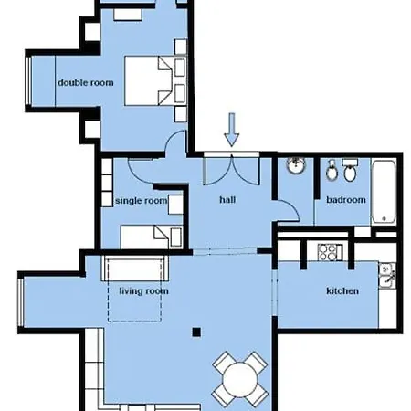 Location Spacious Charming 2 Great Views Appartement *